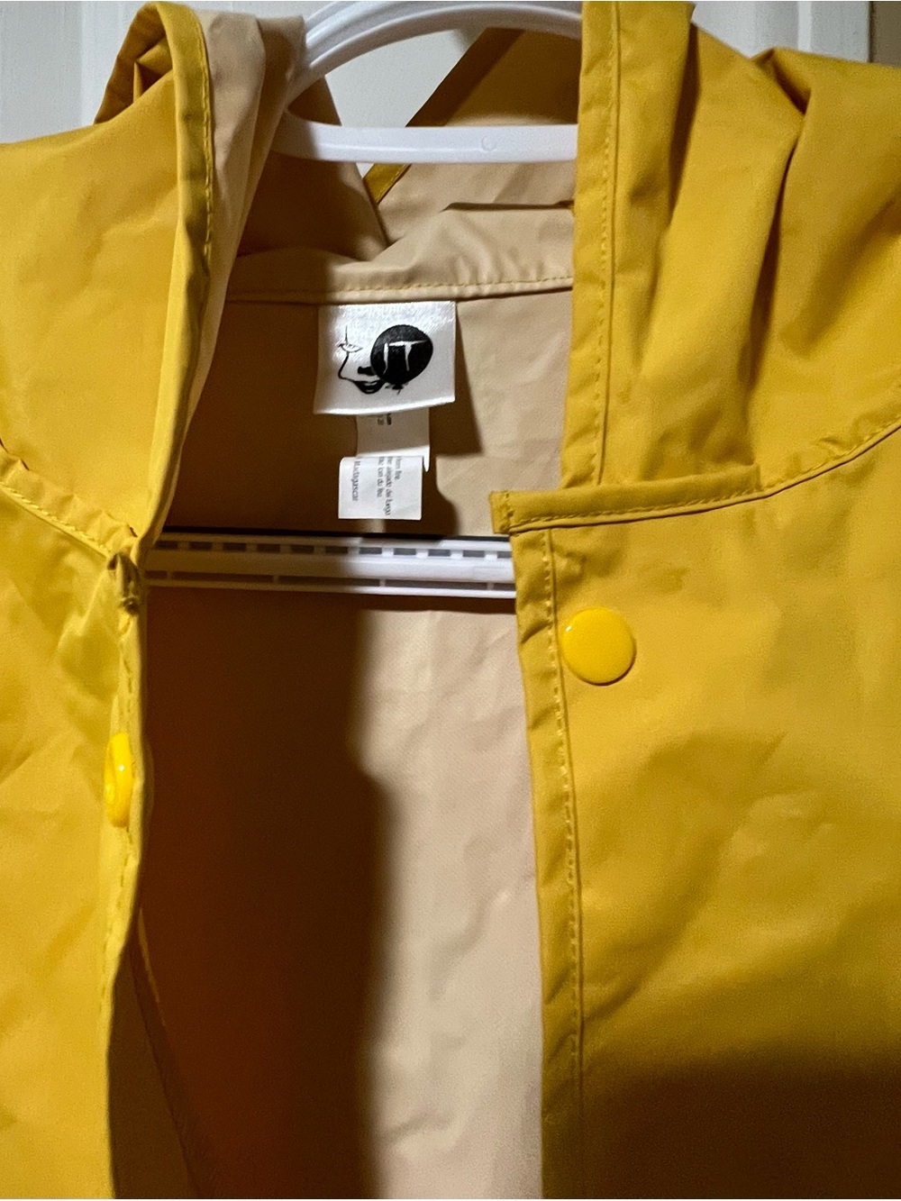 IT Movie Georgie Denbrough Yellow Raincoat Costume Kids Large Cosplay Jacket - Picture 2 of 10